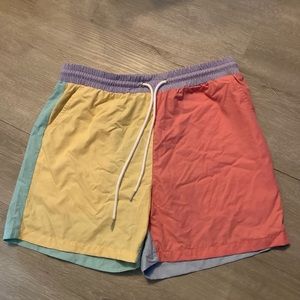 Pastel swim shorts